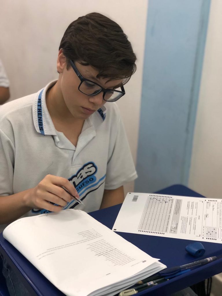 Segundo Simulado Poliedro aplicado no Ensino Fundamental II