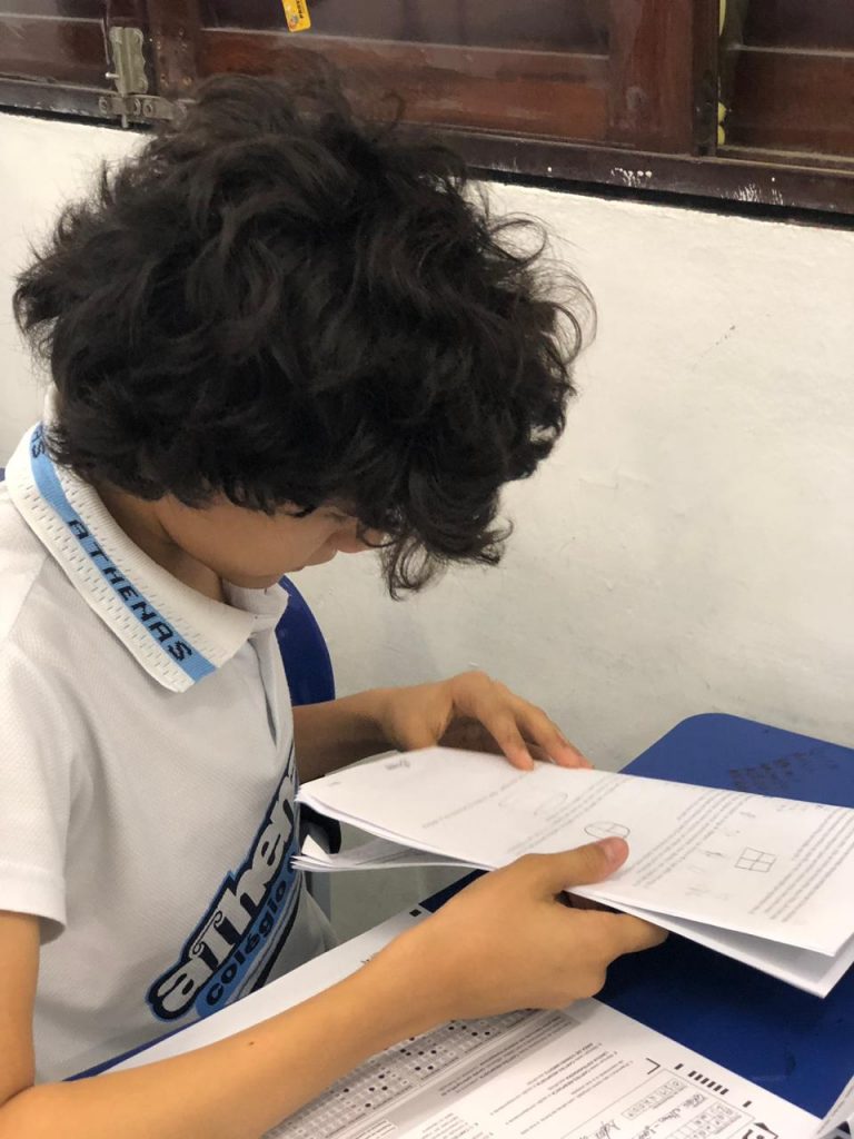 Segundo Simulado Poliedro aplicado no Ensino Fundamental II