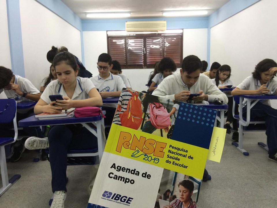 Recebemos a visita do IBGE OFICIAL