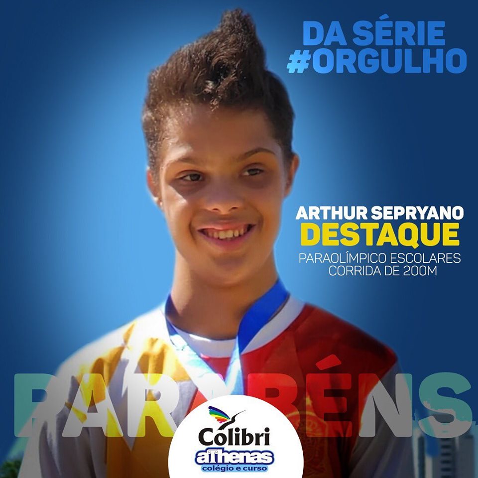 Mais um #orgulho da Família Colibri Athenas