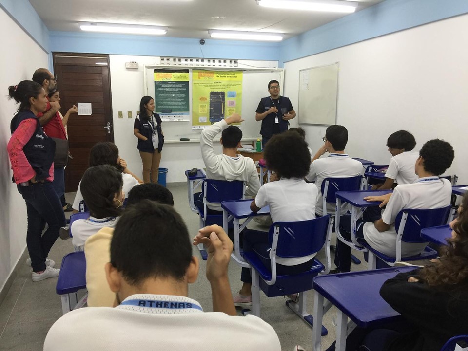 Recebemos a visita do IBGE OFICIAL