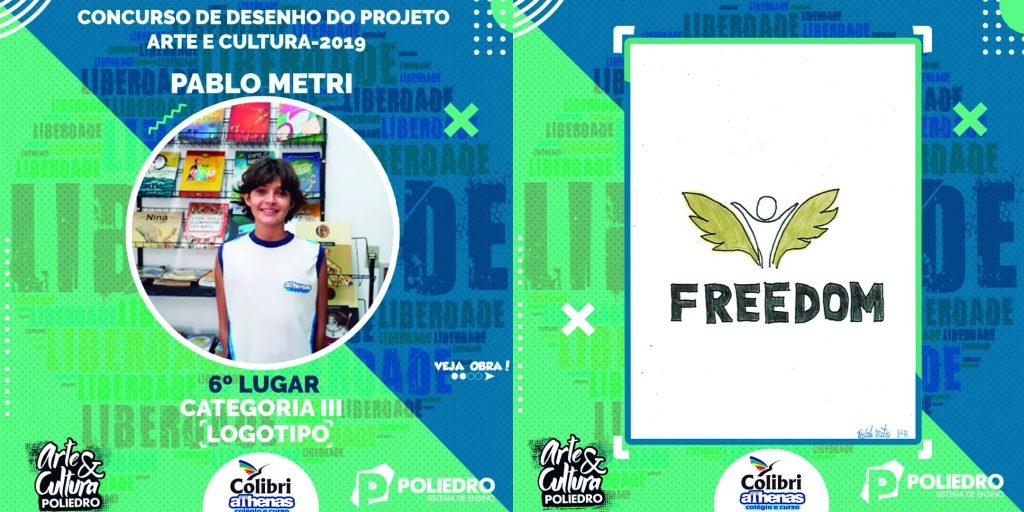 Os premiados do Concurso Arte e Cultura Poliedro