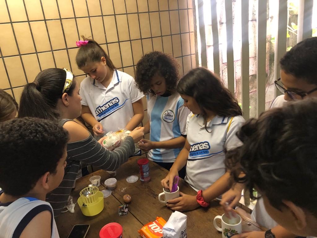 Aula de Redação bem diferente