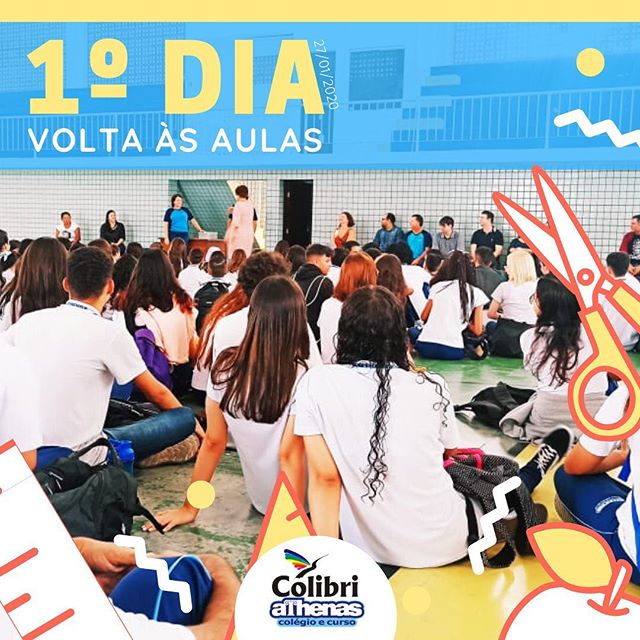 1º Dia é dia de alegria, euforia, encantamento. Novo mundo. Cheio de expectativa e ansiedade.