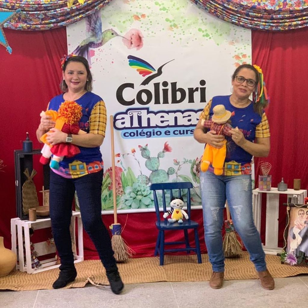 🌽 ARRAIÁ do Colibri Athenas 🔥 Home School #Infantil3  #LiveJunina #VcAiEuAqui