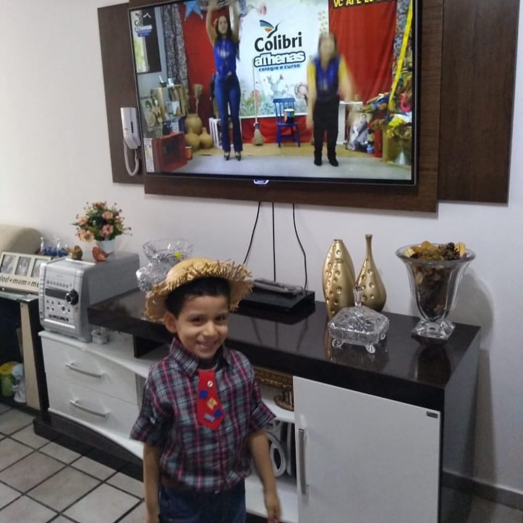 🌽 ARRAIÁ do Colibri Athenas 🔥 Home School #Infantil4 #LiveJunina #VcAiEuAqu