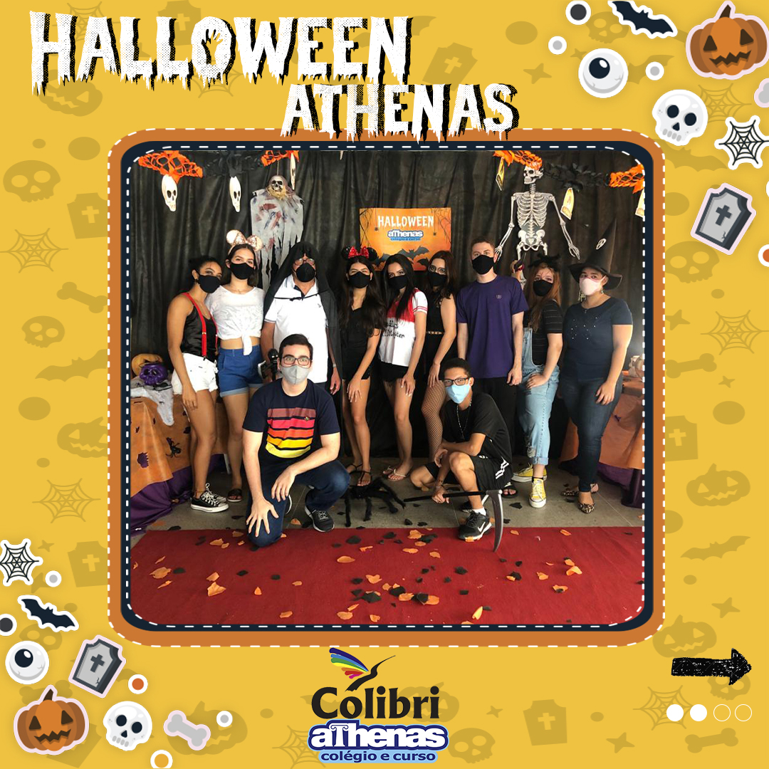 Halloween Athenas-3ª série do Ensino Médio-2020