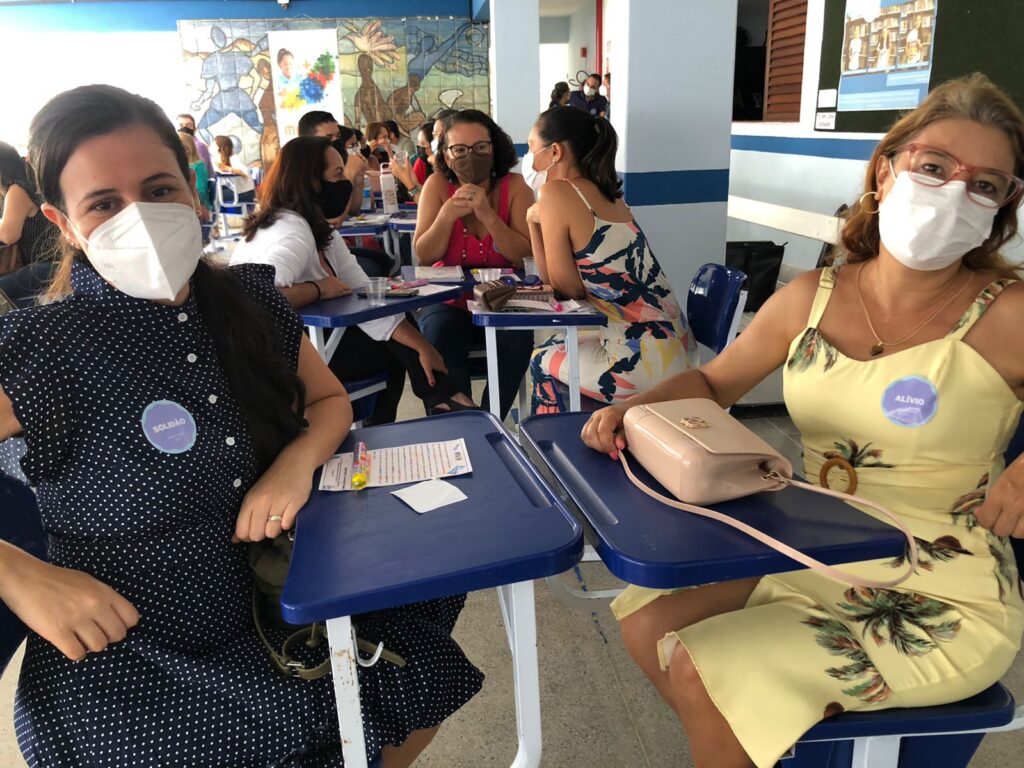 Encontro Pedagógico -Emocionário – Diga o que você sente