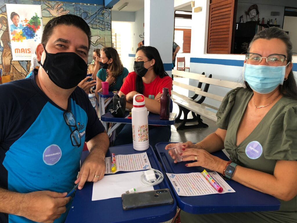 Encontro Pedagógico -Emocionário – Diga o que você sente