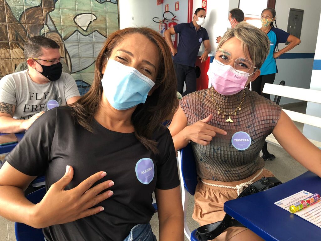 Encontro Pedagógico -Emocionário – Diga o que você sente