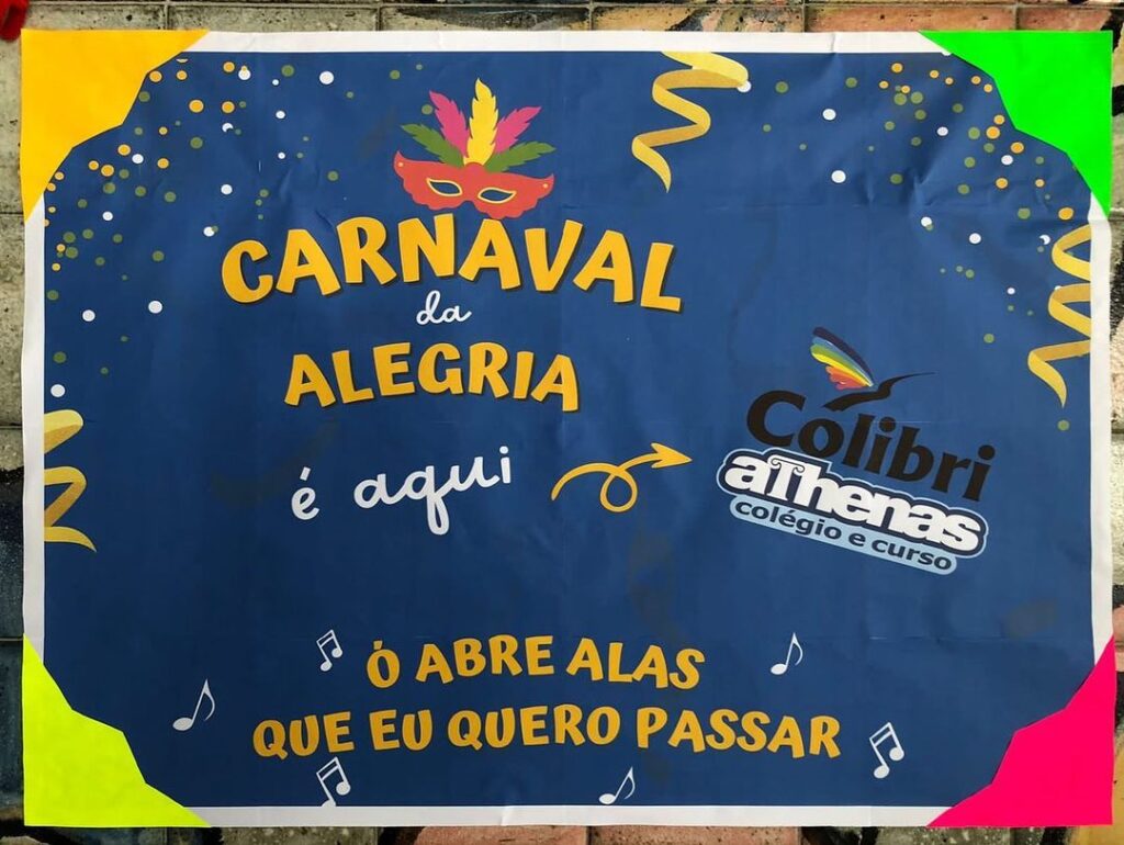 Carnaval é alegria, energia e magia e por aqui, já começamos a comemorar!