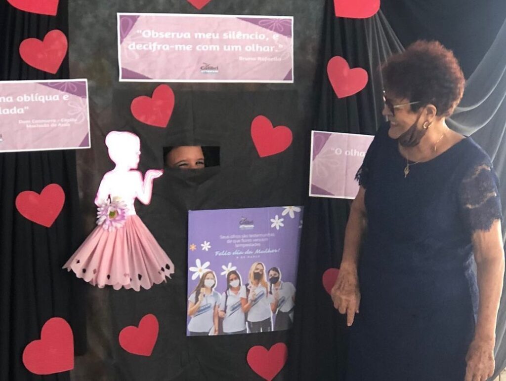 “O olhar é a linguagem do coração”.