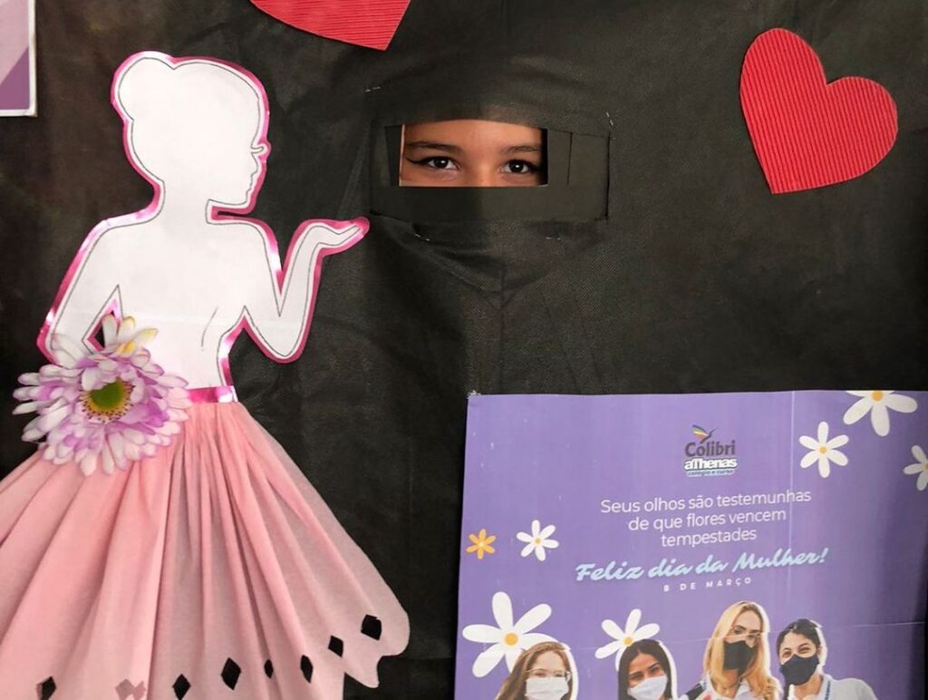 “O olhar é a linguagem do coração”.