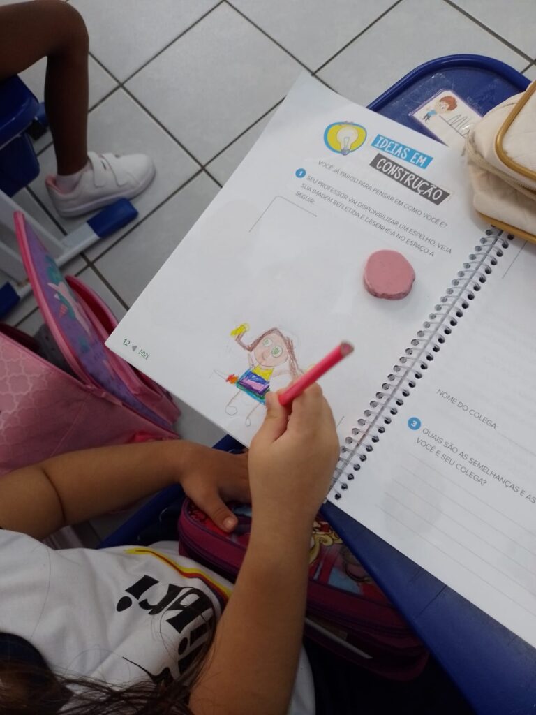 Em sala de aula, o 1° ano trabalhou o tema: