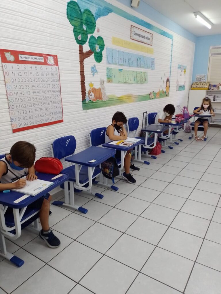 Em sala de aula, o 1° ano trabalhou o tema: