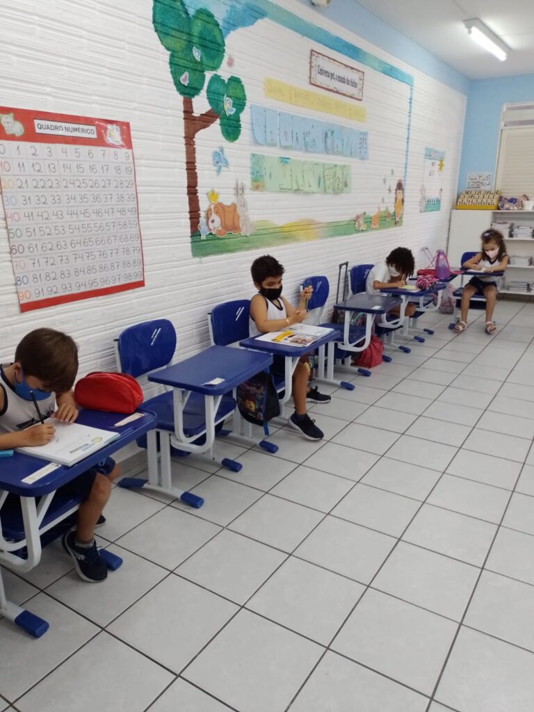 Em sala de aula, o 1° ano trabalhou o tema: