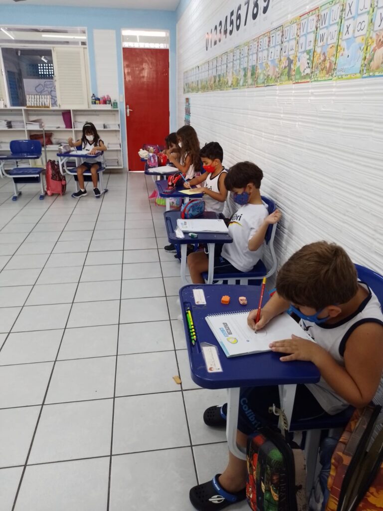 Em sala de aula, o 1° ano trabalhou o tema: