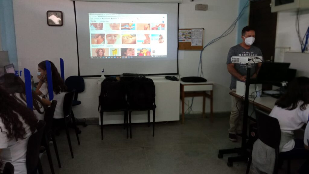 Aqui a informática acontece! No Projeto “Risco IUV nas capitais”