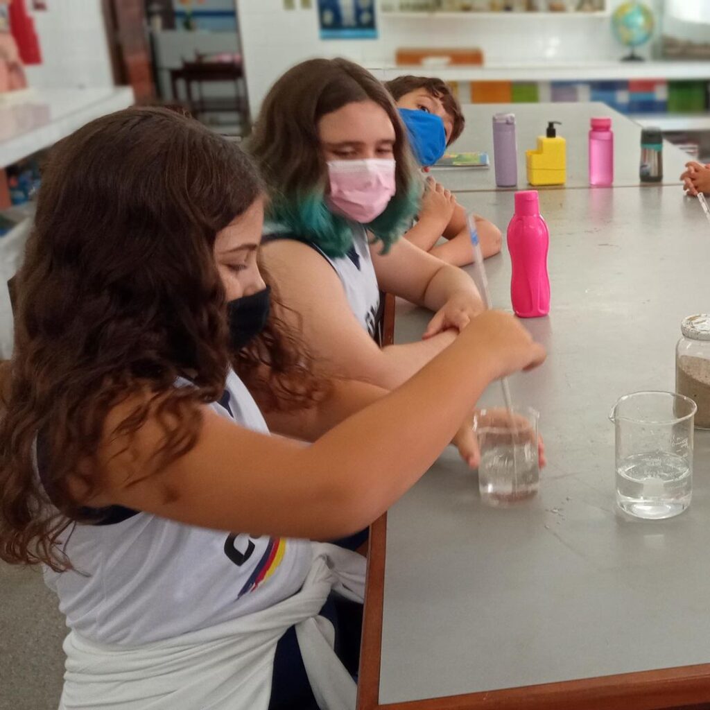 Solubilidade da água.