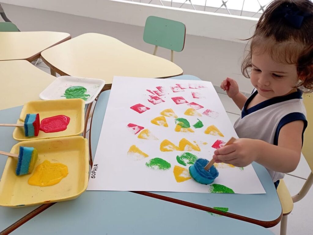 Infantil II com a mão na massa!