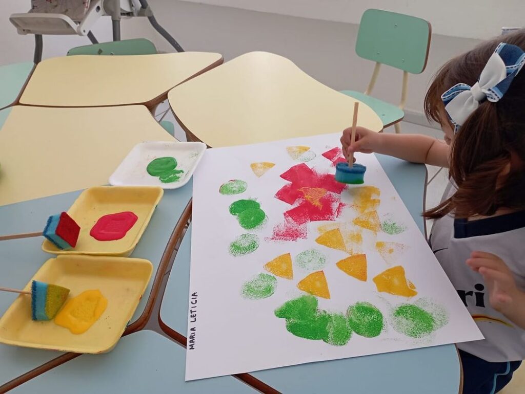 Infantil II com a mão na massa!