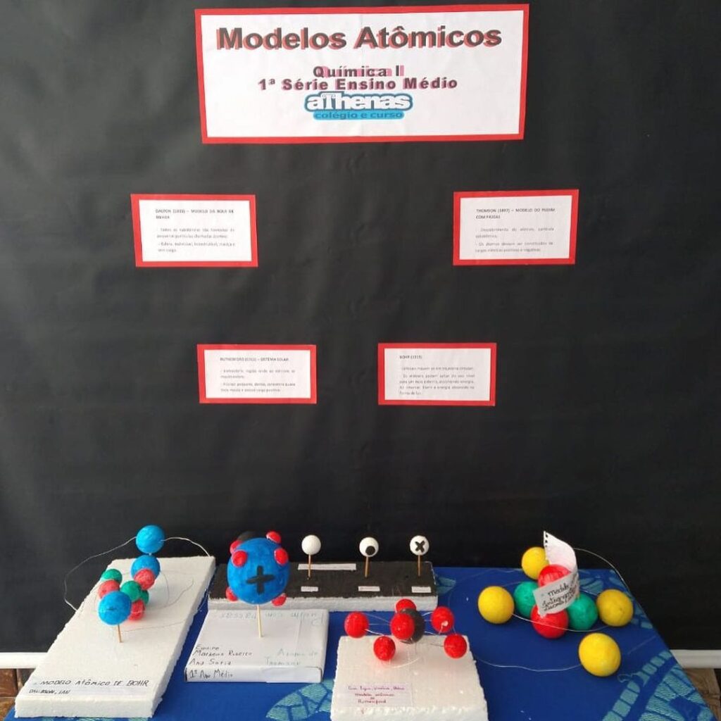 Os educandos da 1º série do Ensino Médio estão descobrindo que a química tem muitas coisas legais.
