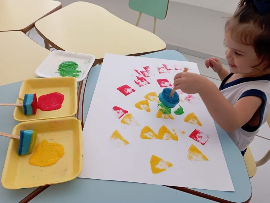 Infantil II com a mão na massa!