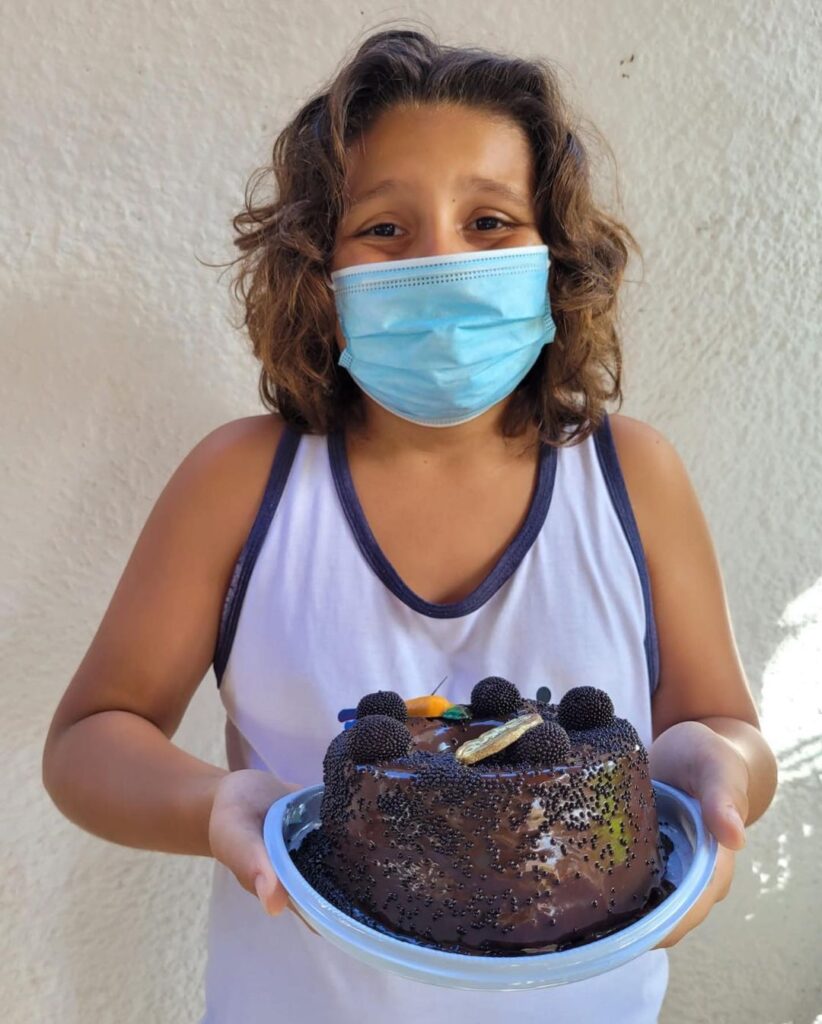 Uma delícia de aula! 😋 Em uma aula prática de Fração a turma do 5°Ano B interagiu de forma descontraída e saborosa.