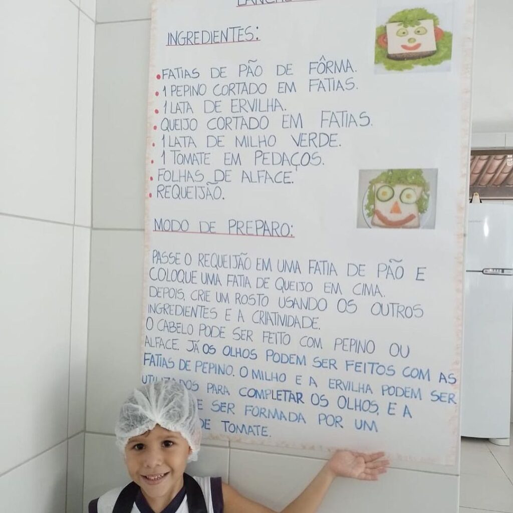 Culinária educativa!