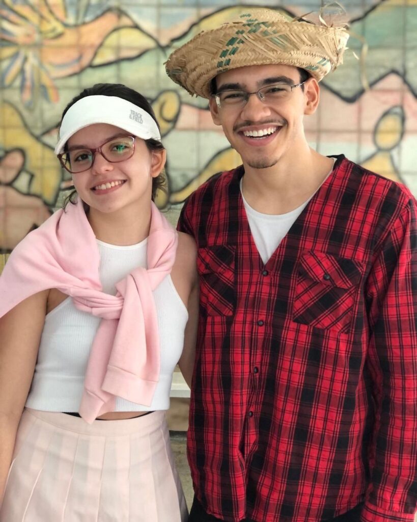 Hoje teve trote do terceirão! 🎊