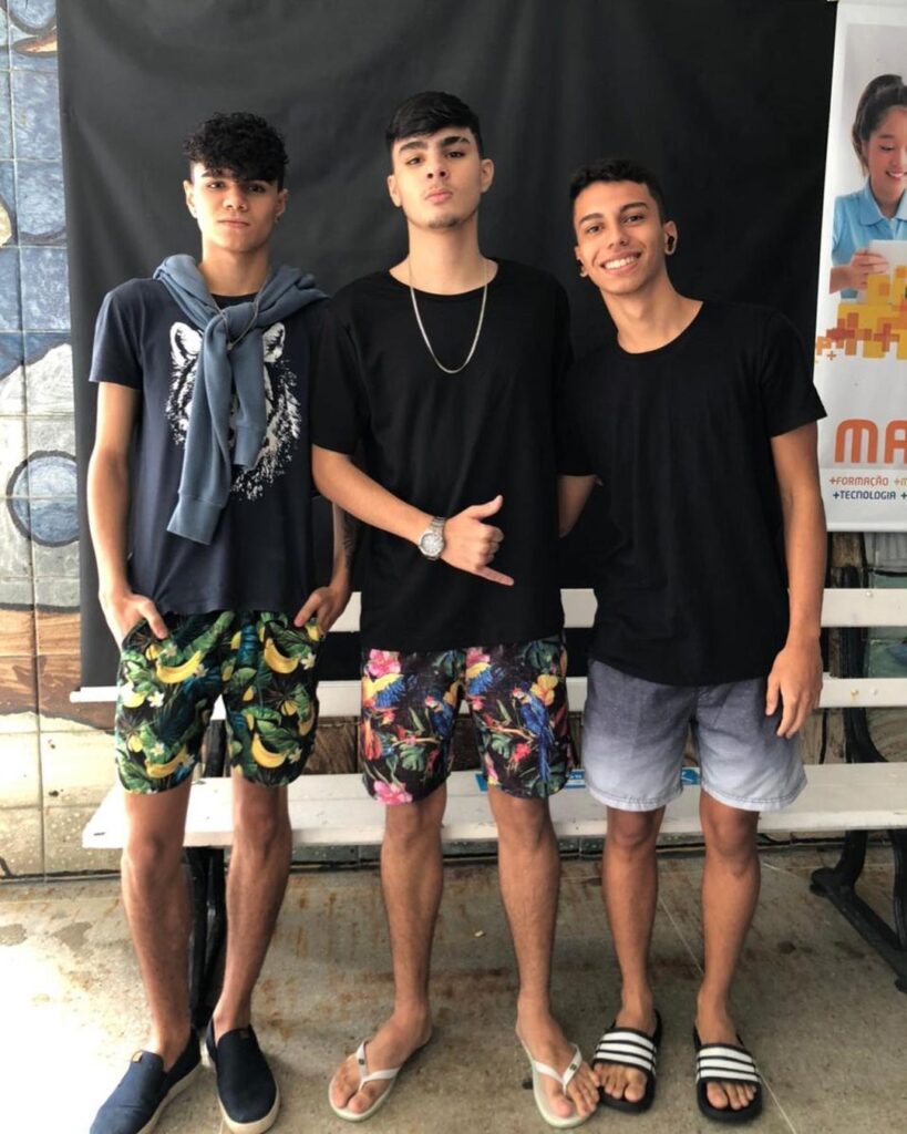 Hoje teve trote do terceirão! 🎊