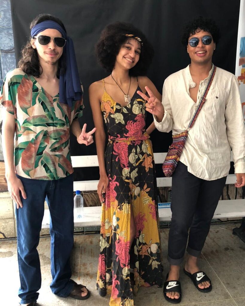 Hoje teve trote do terceirão! 🎊