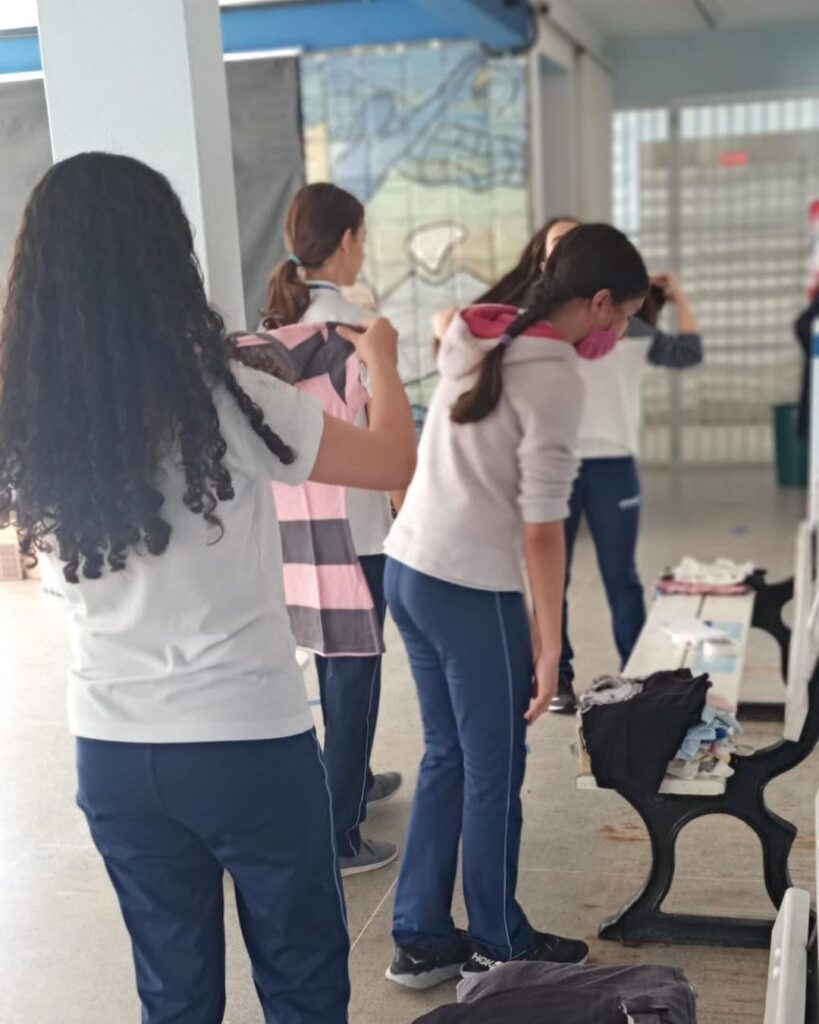 Espírito solidário em ação!