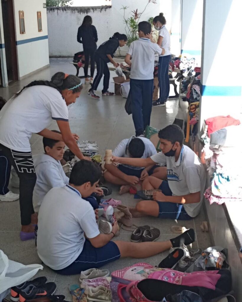 Espírito solidário em ação!