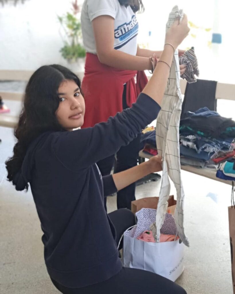 Espírito solidário em ação!