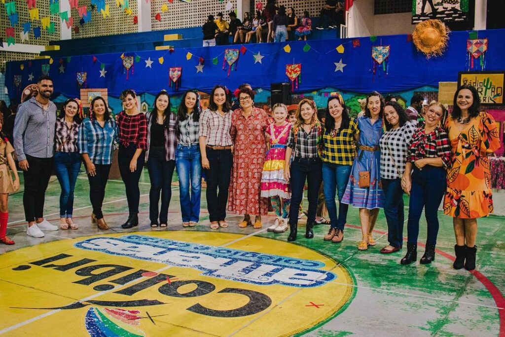 Que festa linda! Em comemoração ao São João e a temporada junina, tivemos um arraiá inesquecível.