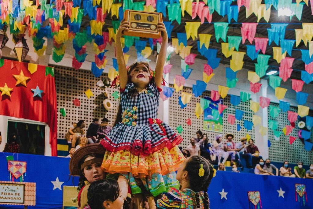 Que festa linda! Em comemoração ao São João e a temporada junina, tivemos um arraiá inesquecível.