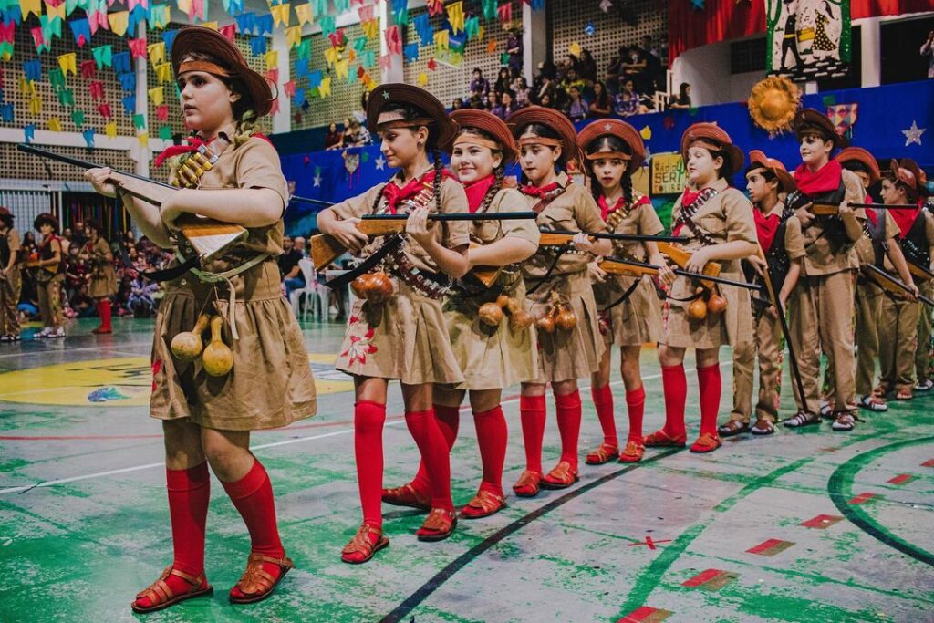 Que festa linda! Em comemoração ao São João e a temporada junina, tivemos um arraiá inesquecível.