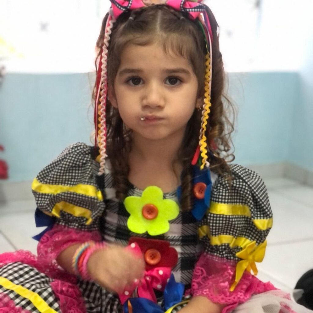 Hoje teve #tbt do São João na Educação Infantil!