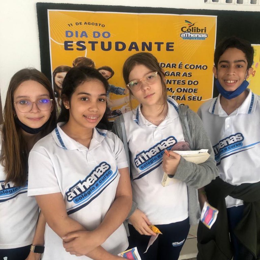 Nosso dia do estudante foi repleto de homenagens!