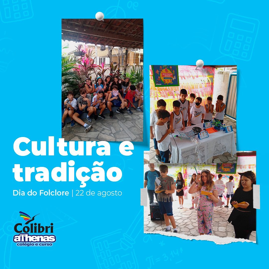 O folclore é a expressão mais forte de viver de um grupo social.