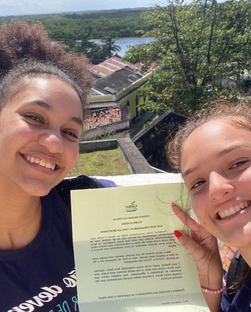 Essa semana foi a vez do 3º ano do ensino médio participar do nosso desafio de Enigmas Históricos.