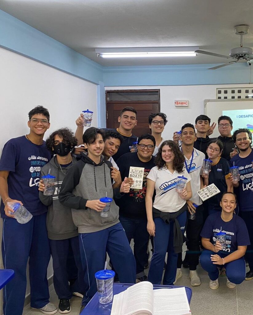 Essa semana foi a vez do 3º ano do ensino médio participar do nosso desafio de Enigmas Históricos.