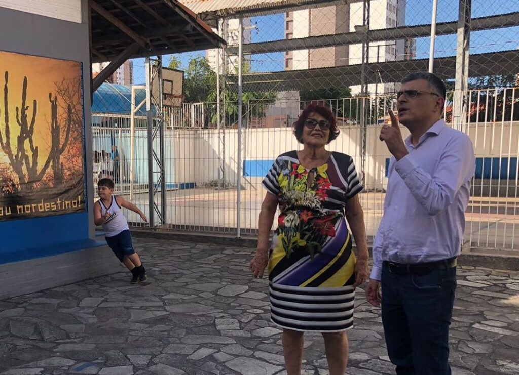 Na tarde de ontem (15), tivemos a honra de receber a visita do presidente do sistema de ensino Poliedro, Nicolau Sarkis.