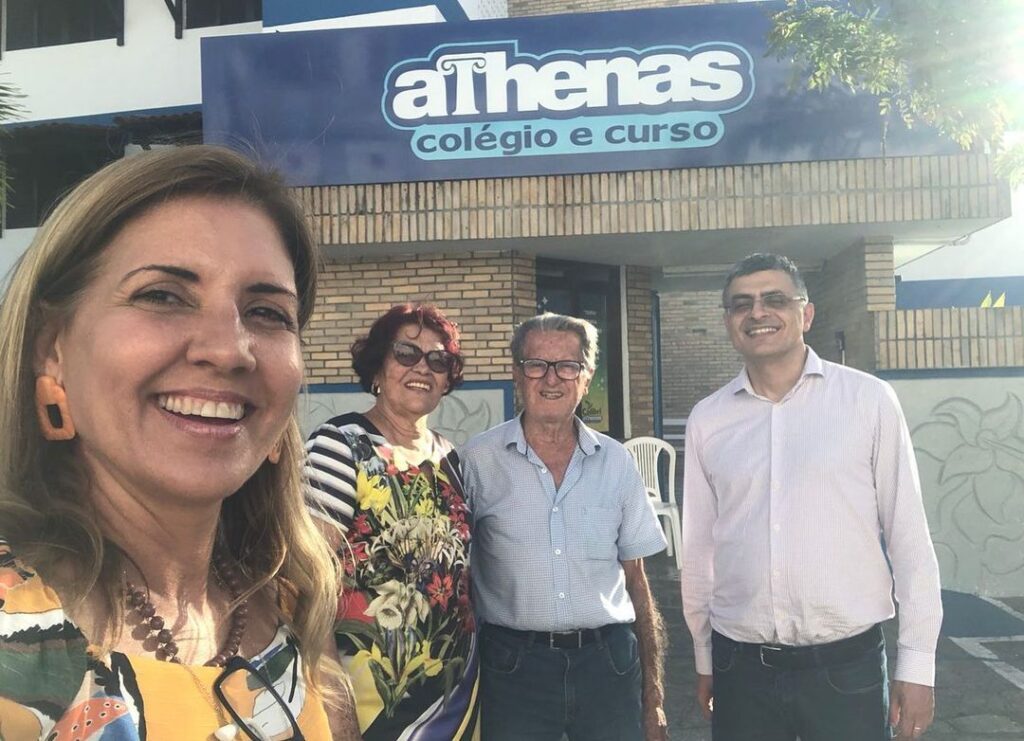 Na tarde de ontem (15), tivemos a honra de receber a visita do presidente do sistema de ensino Poliedro, Nicolau Sarkis.