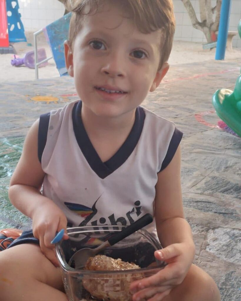 Confira um pouco do que rolou nessa atividade do projeto Primavera, realizada pelo infantil III.
