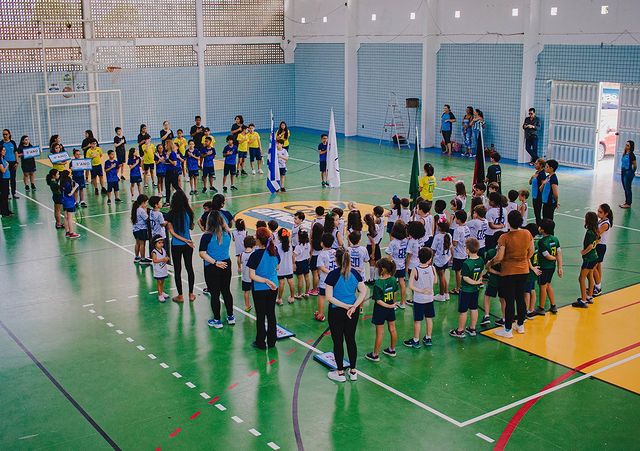 Ontem tivemos a abertura dos jogos internos Colibri – Ensino Fundamental I e Ala da diversão para a Educação Infantil.