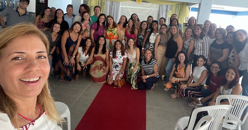 Hoje foi dia de receber nossos professores! 🤩