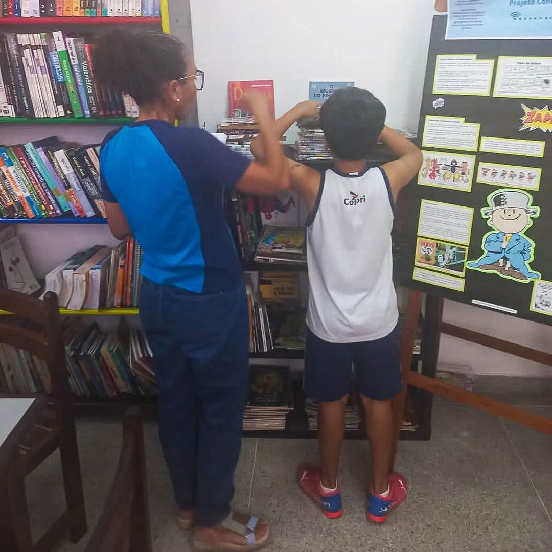 Dia 12 de março foi o dia do bibliotecário.