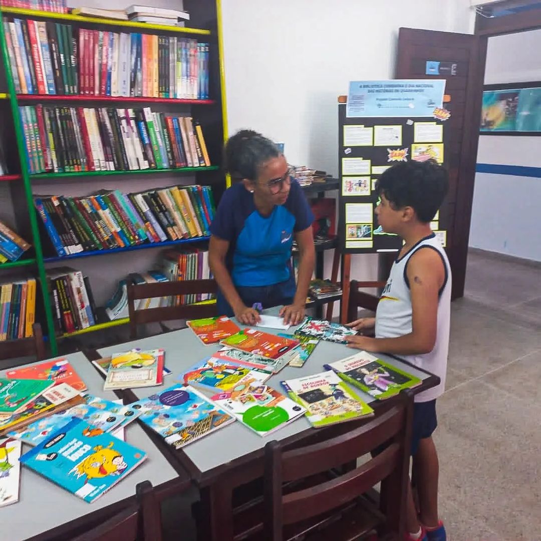Dia 12 de março foi o dia do bibliotecário.